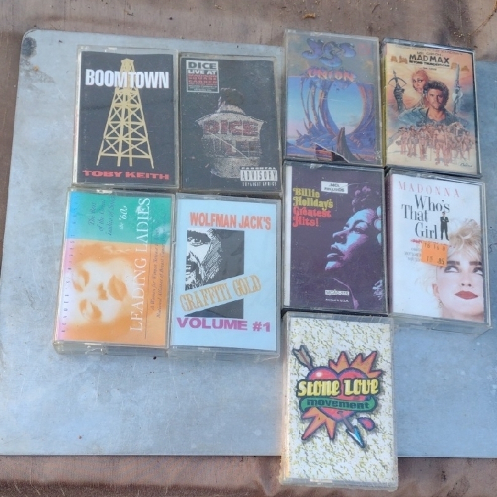 Vintage Cassette Tape Collection